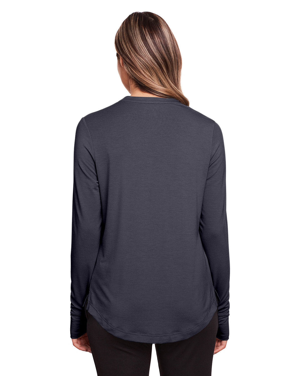 no-logo North End Ladies Jaq Snap-Up Stretch Performance Pullover-Ladies Layering-North End-Thread Logic