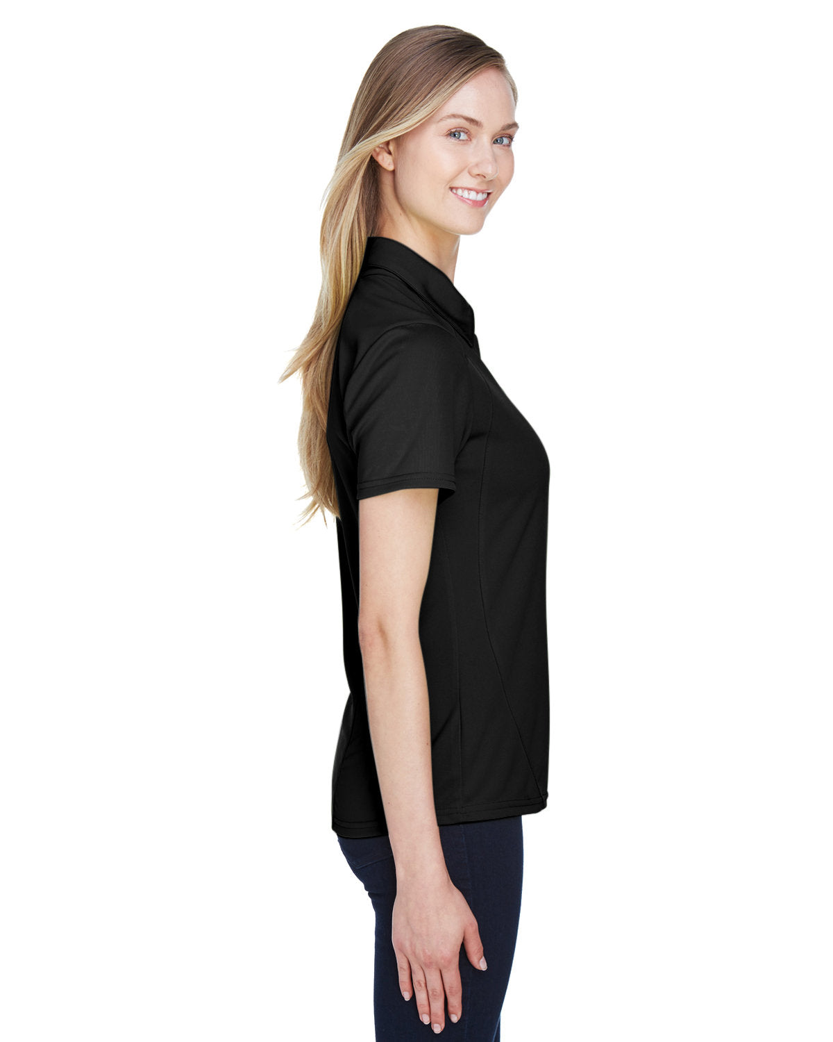 no-logo North End Ladies Recycled Polyester Performance Pique Polo-Ladies Polos-North End-Thread Logic