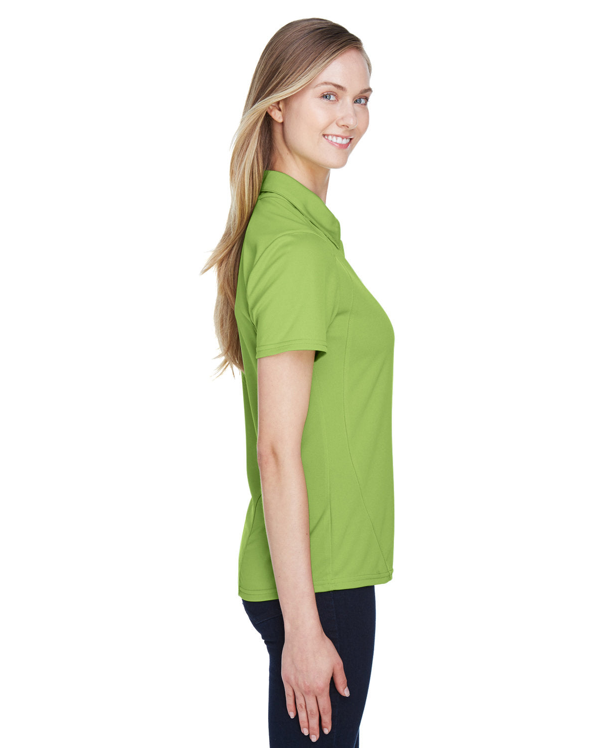 no-logo North End Ladies Recycled Polyester Performance Pique Polo-Ladies Polos-North End-Thread Logic