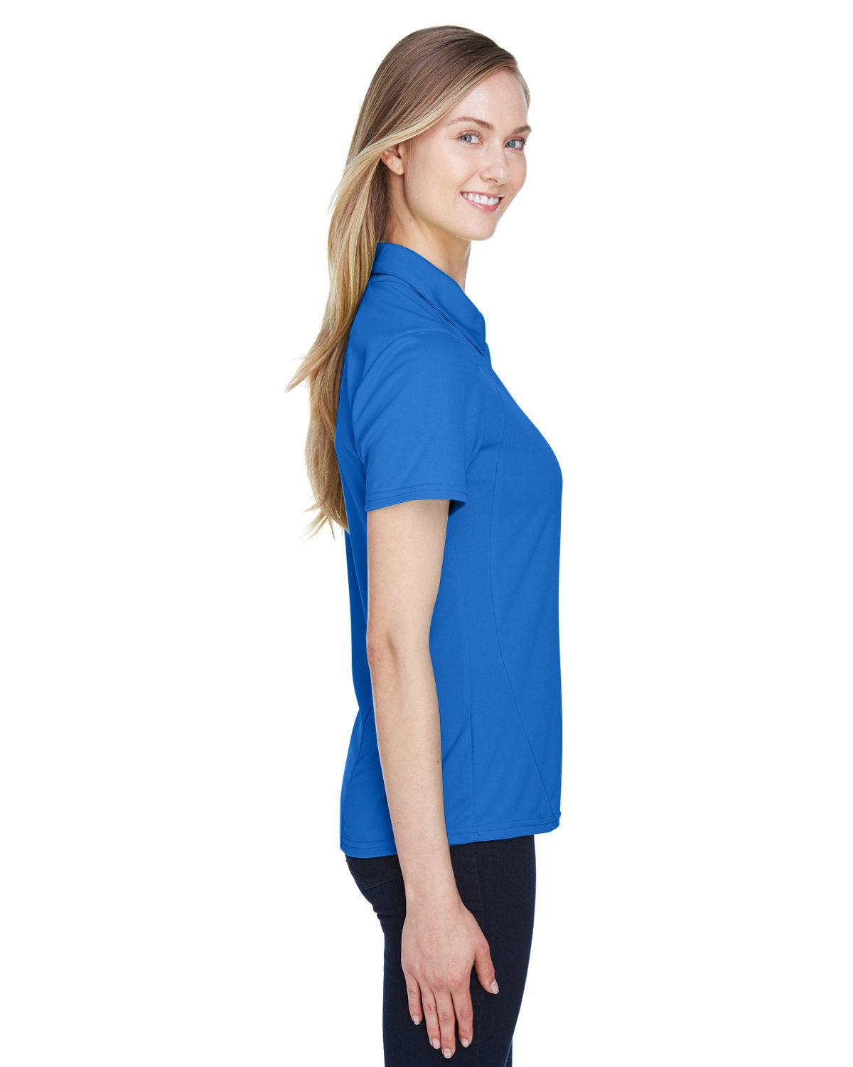 no-logo North End Ladies Recycled Polyester Performance Pique Polo-Ladies Polos-North End-Thread Logic