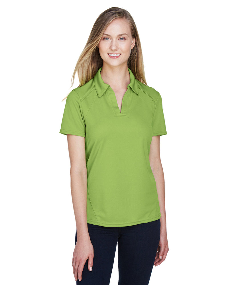  North End Ladies Recycled Polyester Performance Pique Polo-Ladies Polos-North End-Cactus Green-S-Thread Logic