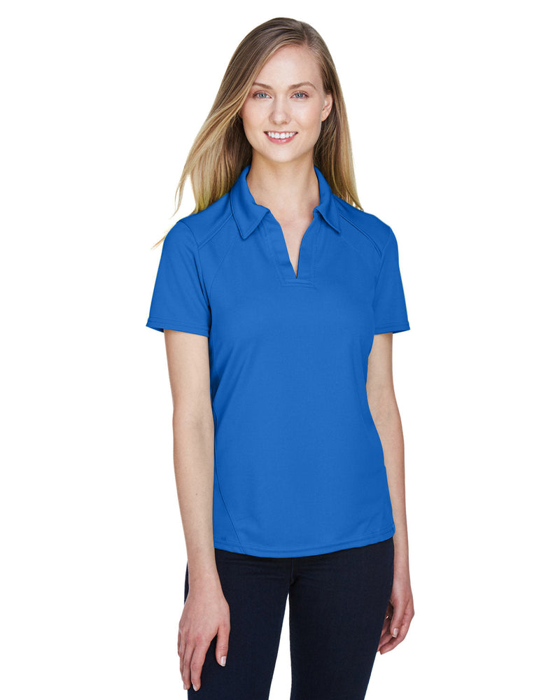  North End Ladies Recycled Polyester Performance Pique Polo-Ladies Polos-North End-Light Nautical Blue-S-Thread Logic