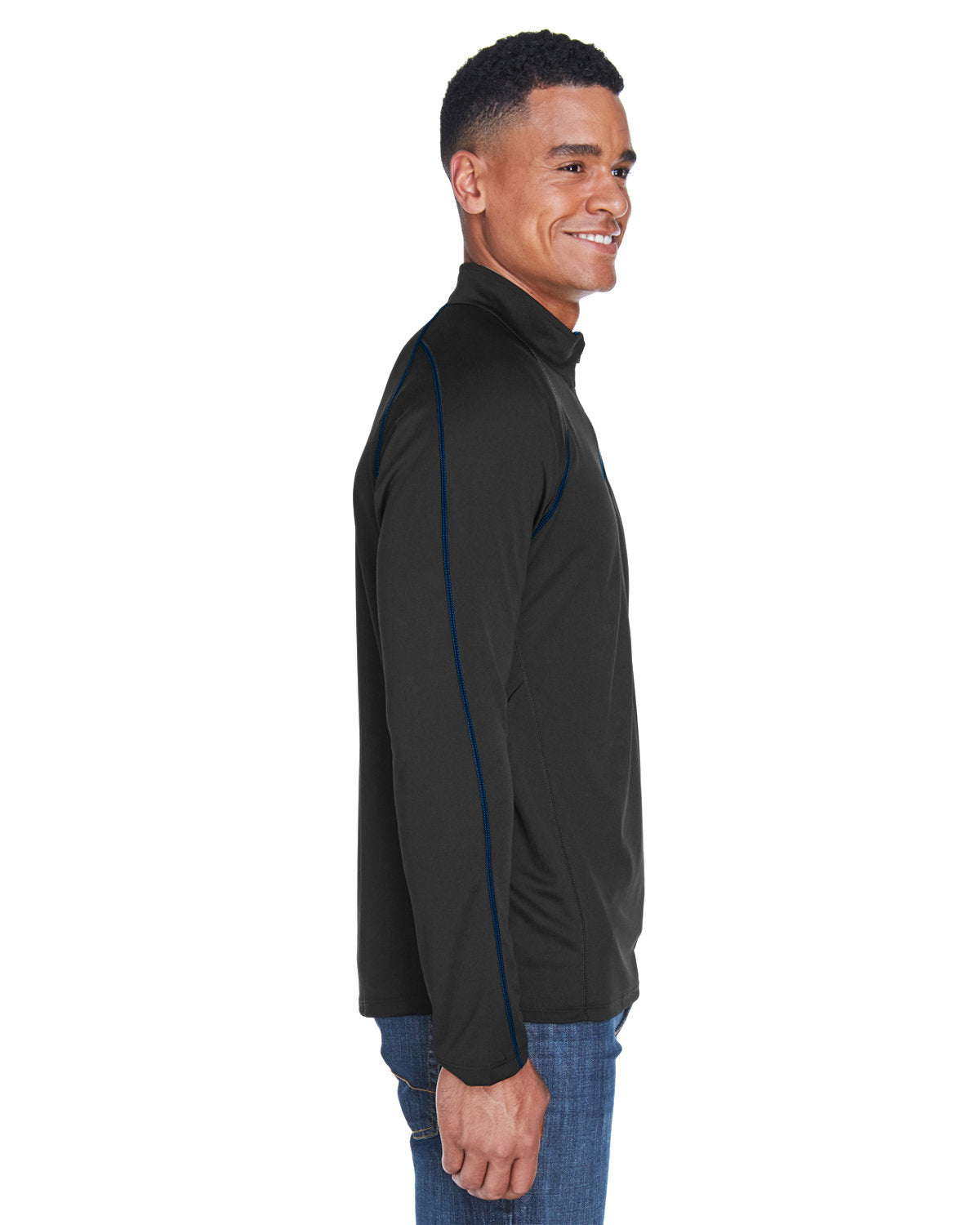no-logo North End Radar Performance Quarter-Zip-Men's Layering-North End-Thread Logic