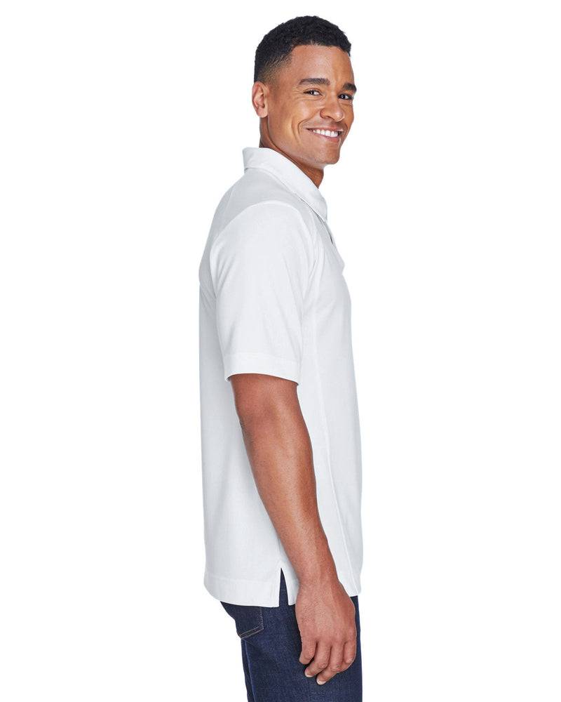 no-logo North End Recycled Polyester Performance Pique Polo-Men's Polos-North End-Thread Logic