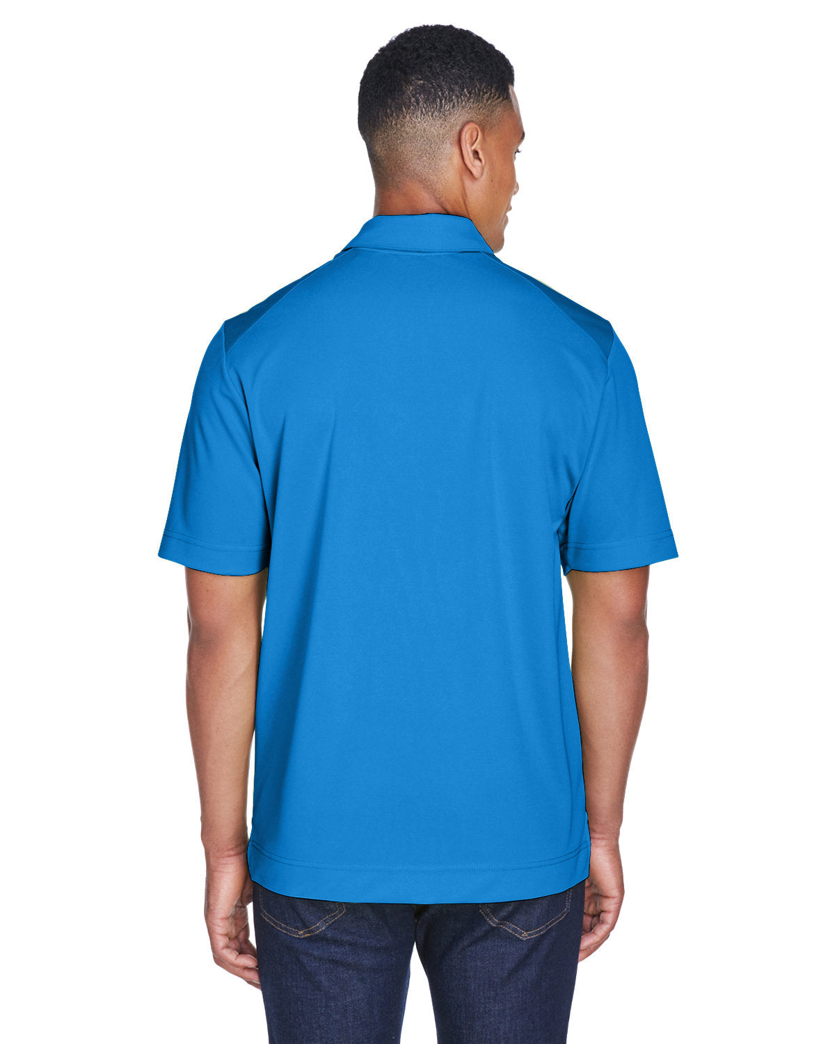 no-logo North End Recycled Polyester Performance Pique Polo-Men's Polos-North End-Thread Logic