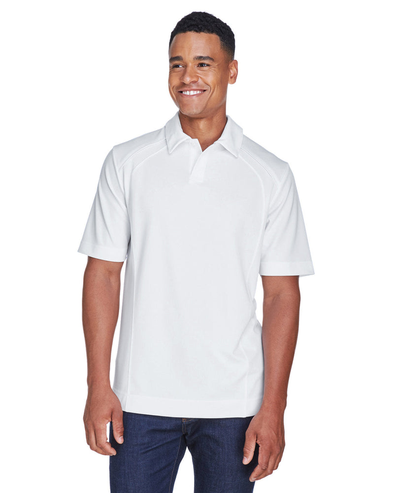  North End Recycled Polyester Performance Pique Polo-Men's Polos-North End-White-S-Thread Logic