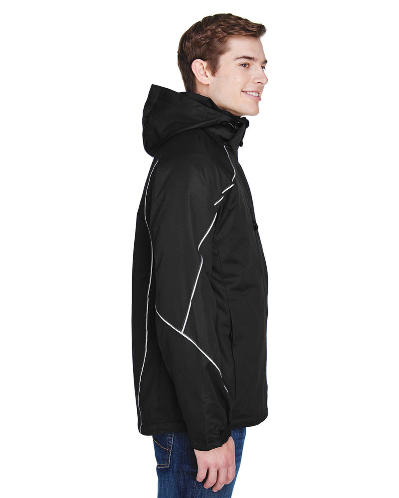 no-logo North End Tall Angle 3-in-1 Jacket with Bonded Fleece Liner-Men's Jackets-North End-Thread Logic