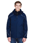  North End Tall Angle 3-in-1 Jacket with Bonded Fleece Liner-Men's Jackets-North End-Night-LT-Thread Logic