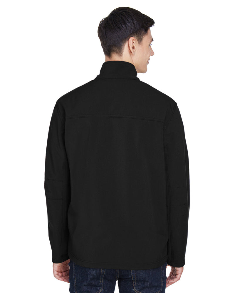no-logo North End Three-Layer Fleece Bonded Performance Soft Shell Jacket-Men's Jackets-North End-Thread Logic
