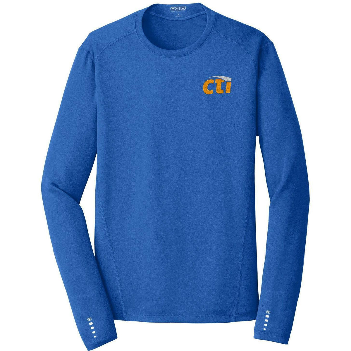 no-logo OGIO ENDURANCE Long Sleeve Pulse Crew-Regular-OGIO-Thread Logic