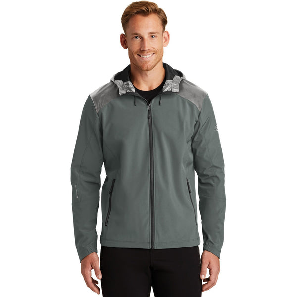 no-logo CLOSEOUT - OGIO Liquid Jacket-OGIO-Diesel Grey-L-Thread Logic