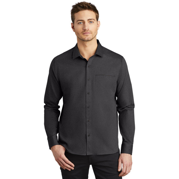 no-logo CLOSEOUT - OGIO Urban Shirt-OGIO-Blacktop-M-Thread Logic