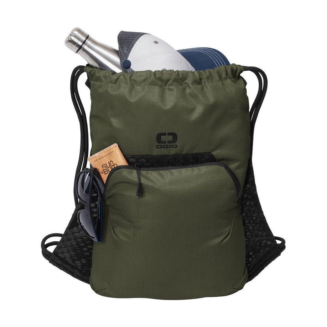 no-logo OGIO Boundary Cinch Pack-Regular-OGIO-Deep Olive-Thread Logic