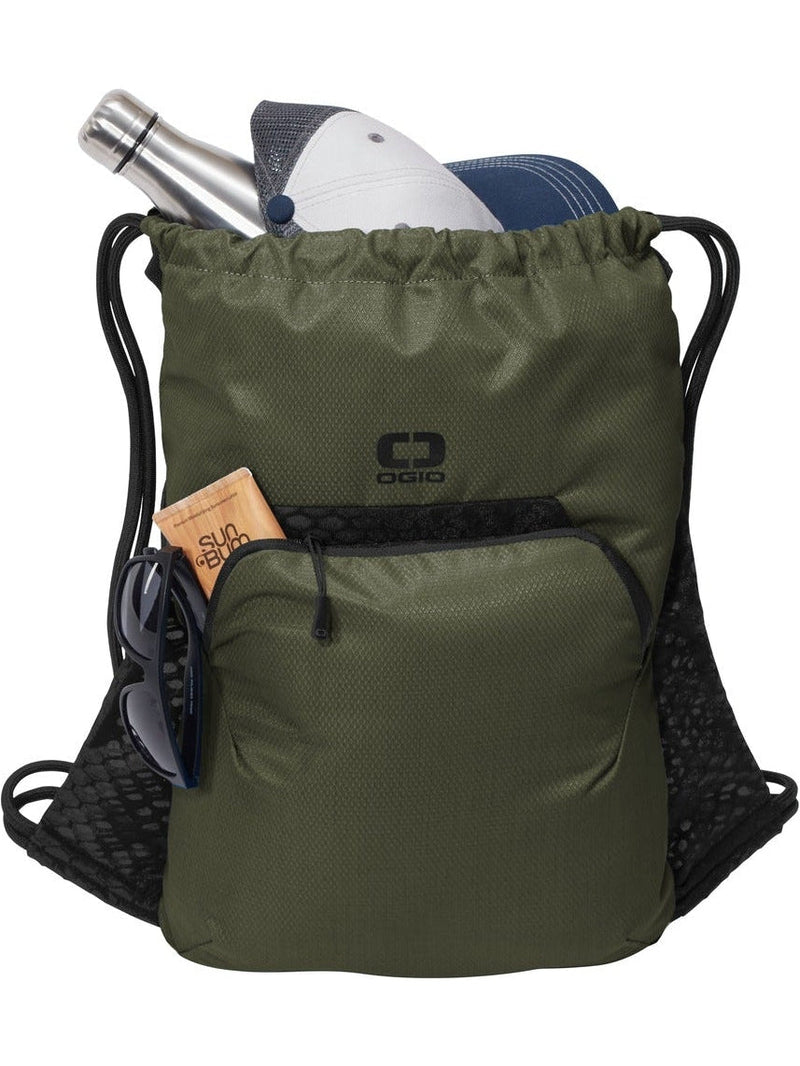 no-logo OGIO Boundary Cinch Pack-Regular-OGIO-Deep Olive-Thread Logic