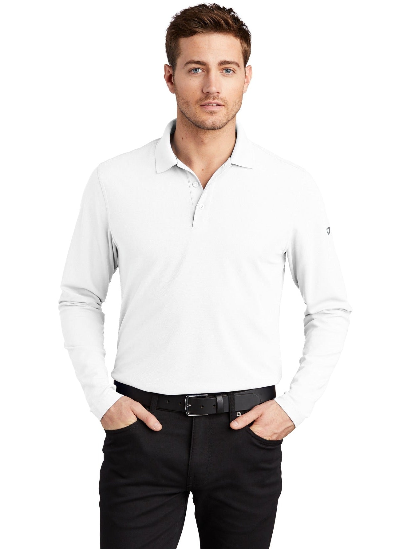 no-logo OGIO Caliber 2.0 Long Sleeve Polo-Regular-OGIO-Thread Logic
