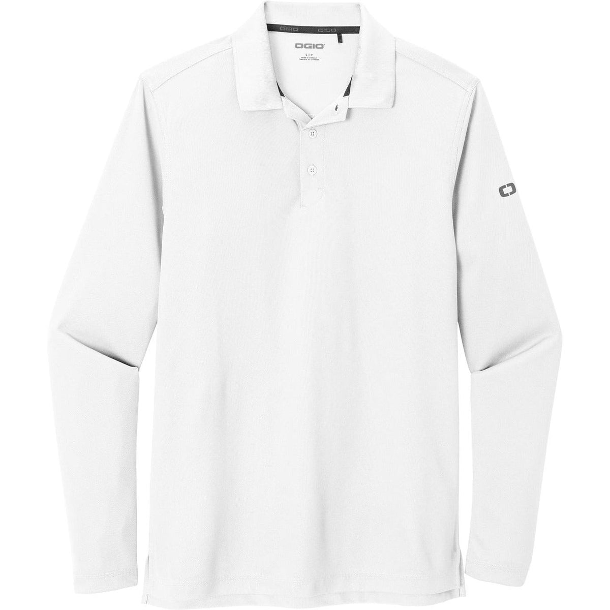 no-logo OGIO Caliber 2.0 Long Sleeve Polo