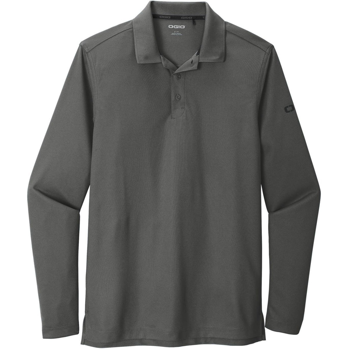 no-logo OGIO Caliber 2.0 Long Sleeve Polo