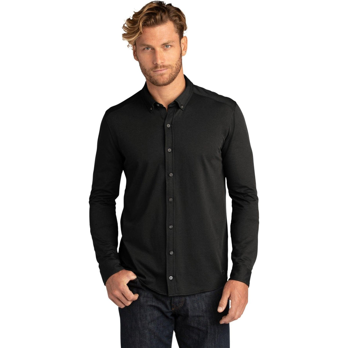 no-logo OGIO Code Stretch Long Sleeve Button-Up-Regular-OGIO-Thread Logic