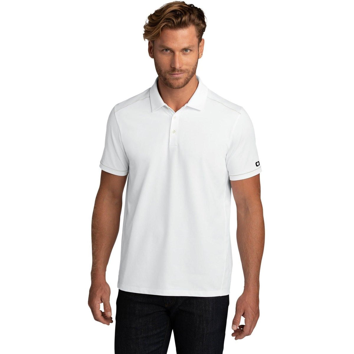 no-logo OGIO Code Stretch Polo-Regular-OGIO-Thread Logic