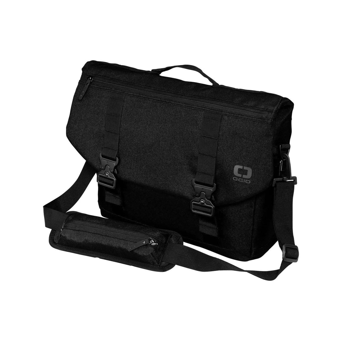 no-logo OGIO Command Messenger-Regular-OGIO-Blacktop-Thread Logic