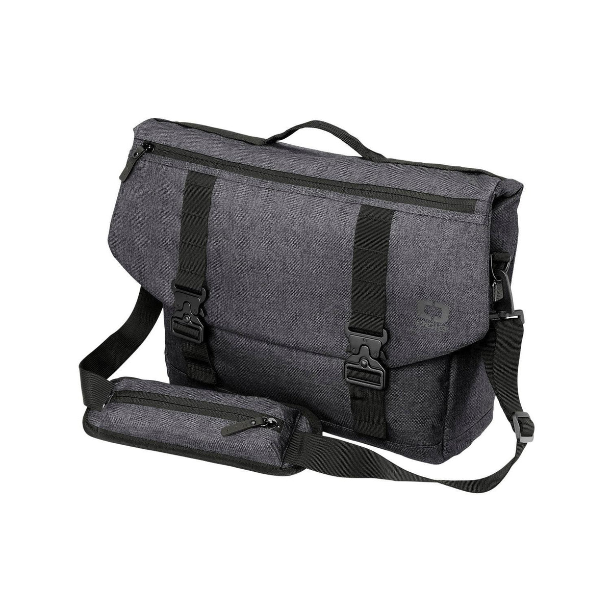 no-logo OGIO Command Messenger-Regular-OGIO-Tarmac Grey Heather-Thread Logic