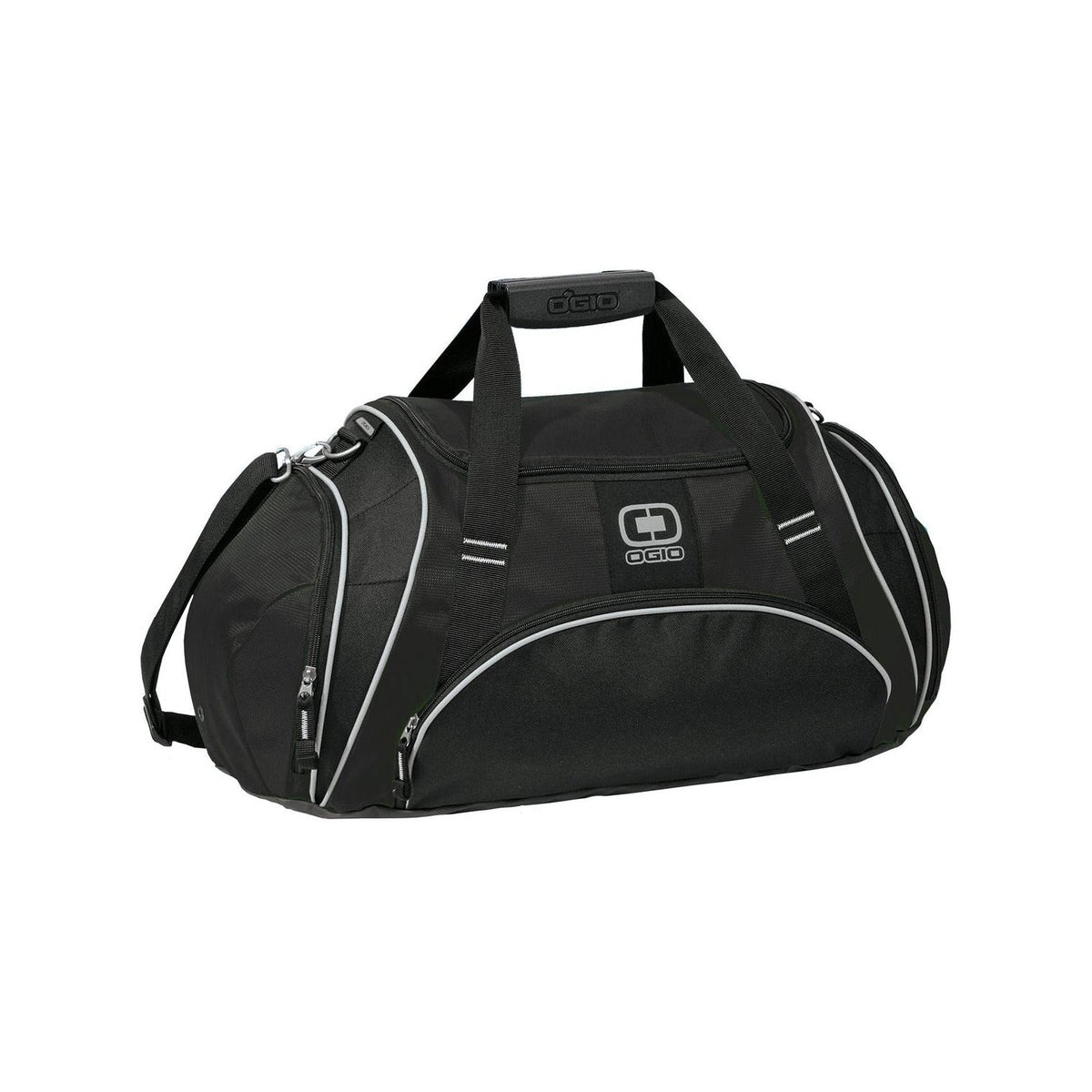 no-logo OGIO Crunch Duffel Bag-Bags-OGIO-Black-Thread Logic