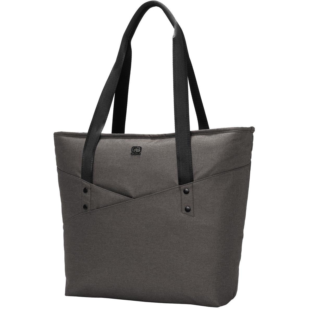 no-logo OGIO Downtown Tote-Regular-OGIO-Tarmac Heather-Thread Logic