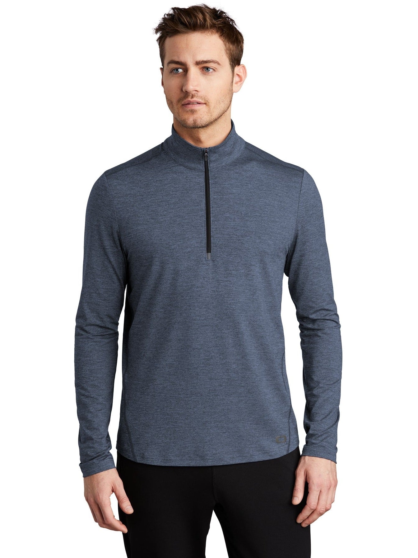 OGIO OE341 Quarter-Zip Pullover with Custom Embroidery