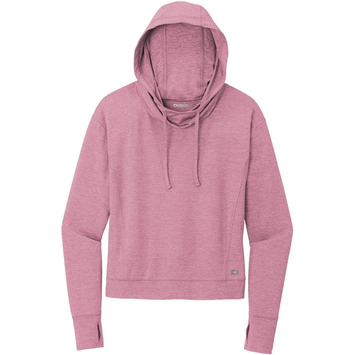 logo-left OGIO ENDURANCE Women's Force Hoodie-Hoodies-OGIO-Lilac Heather-S-Thread Logic
