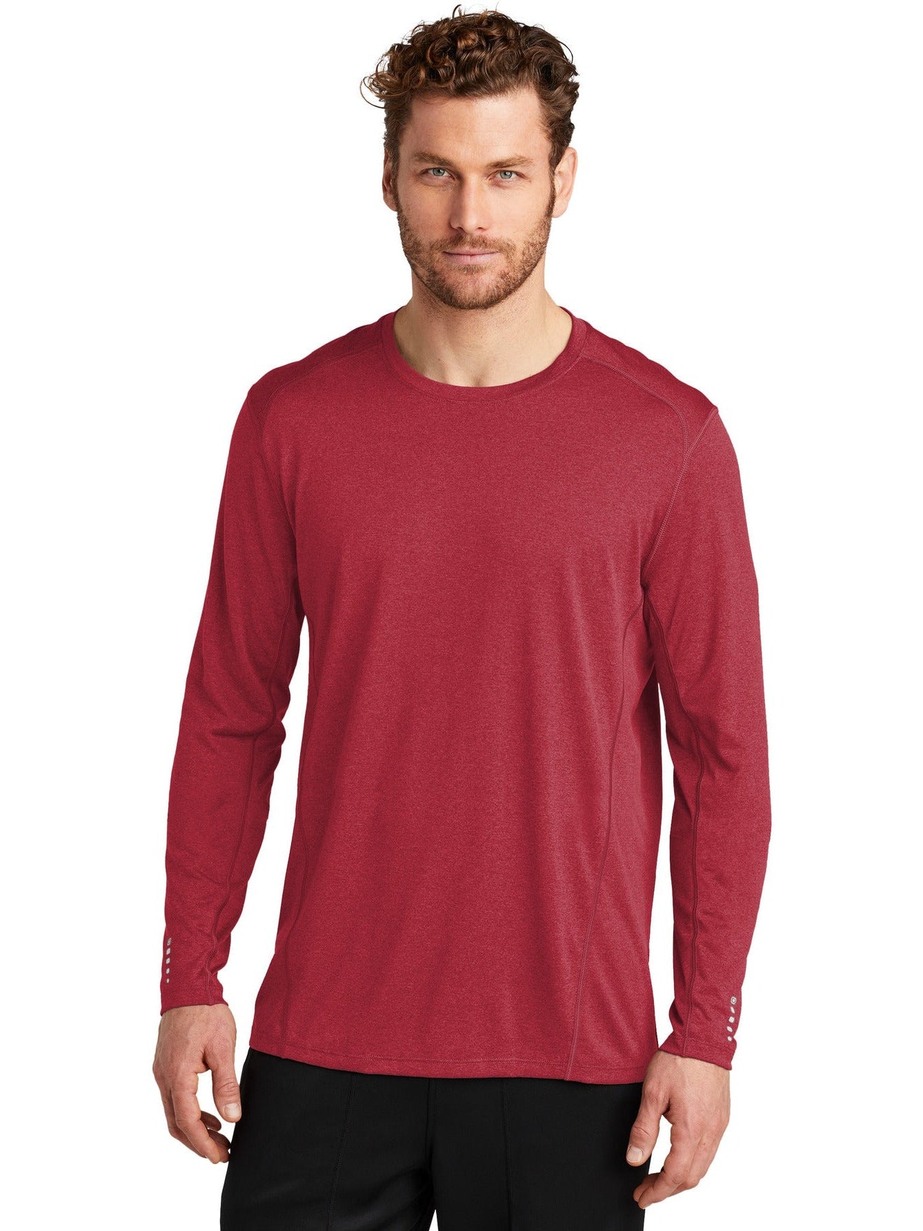 no-logo OGIO ENDURANCE Long Sleeve Pulse Crew-Regular-OGIO-Thread Logic