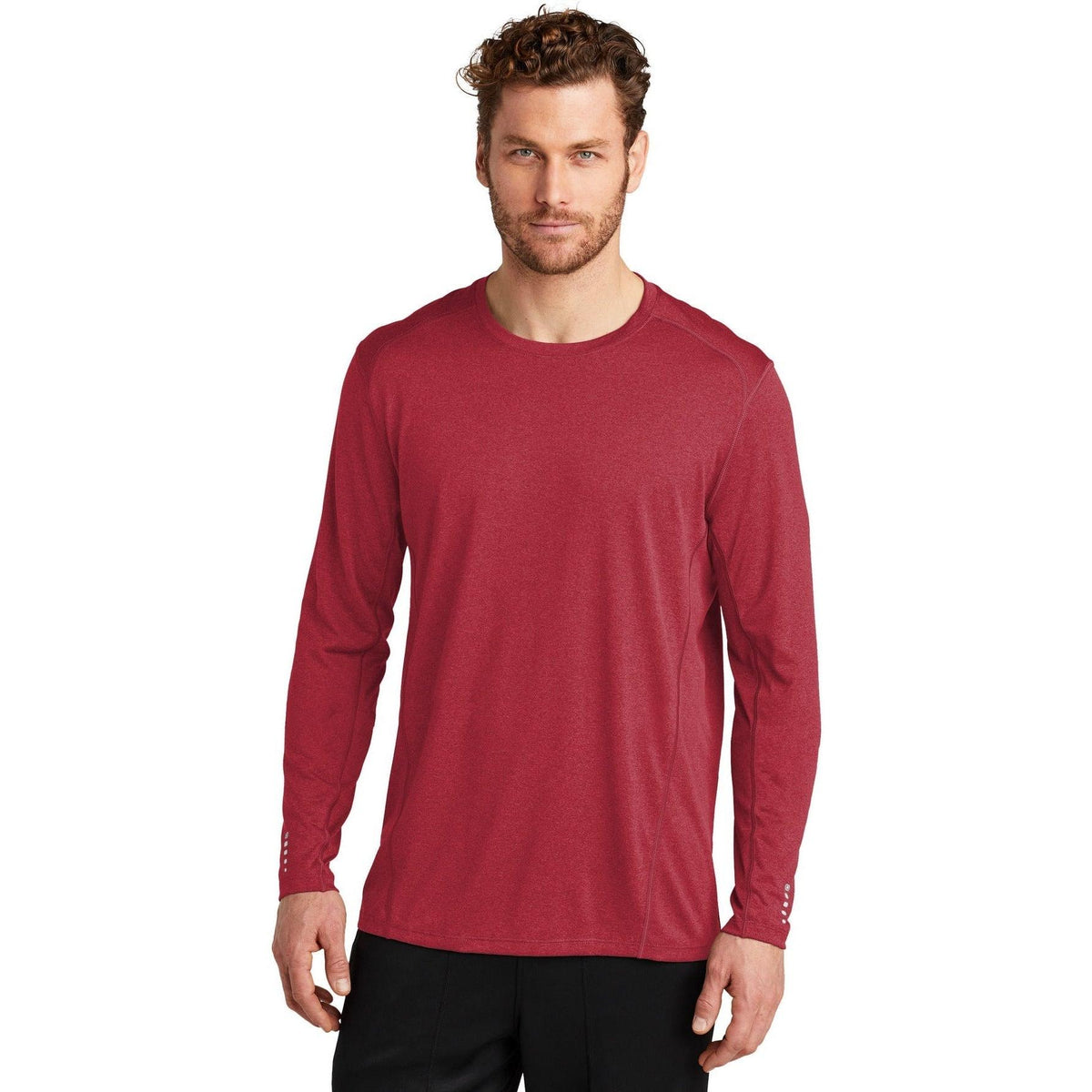 no-logo OGIO ENDURANCE Long Sleeve Pulse Crew-Regular-OGIO-Thread Logic