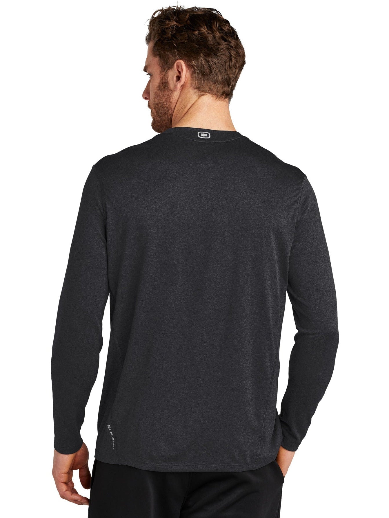 no-logo OGIO ENDURANCE Long Sleeve Pulse Crew-Regular-OGIO-Thread Logic