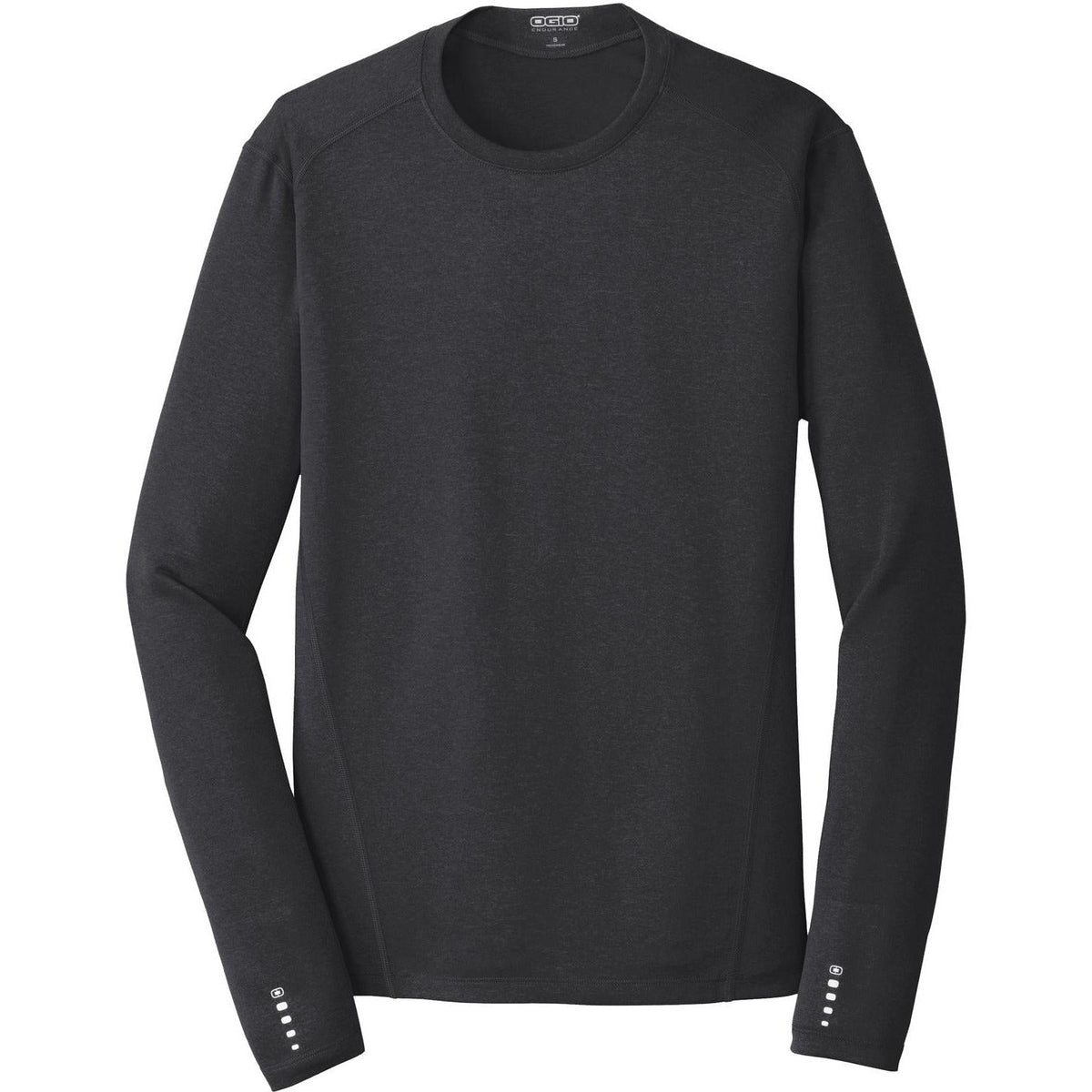 logo-left OGIO ENDURANCE Long Sleeve Pulse Crew-Regular-OGIO-Blacktop-XS-Thread Logic