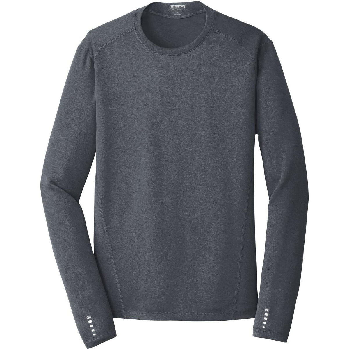 logo-left OGIO ENDURANCE Long Sleeve Pulse Crew-Regular-OGIO-Gear Grey-XS-Thread Logic
