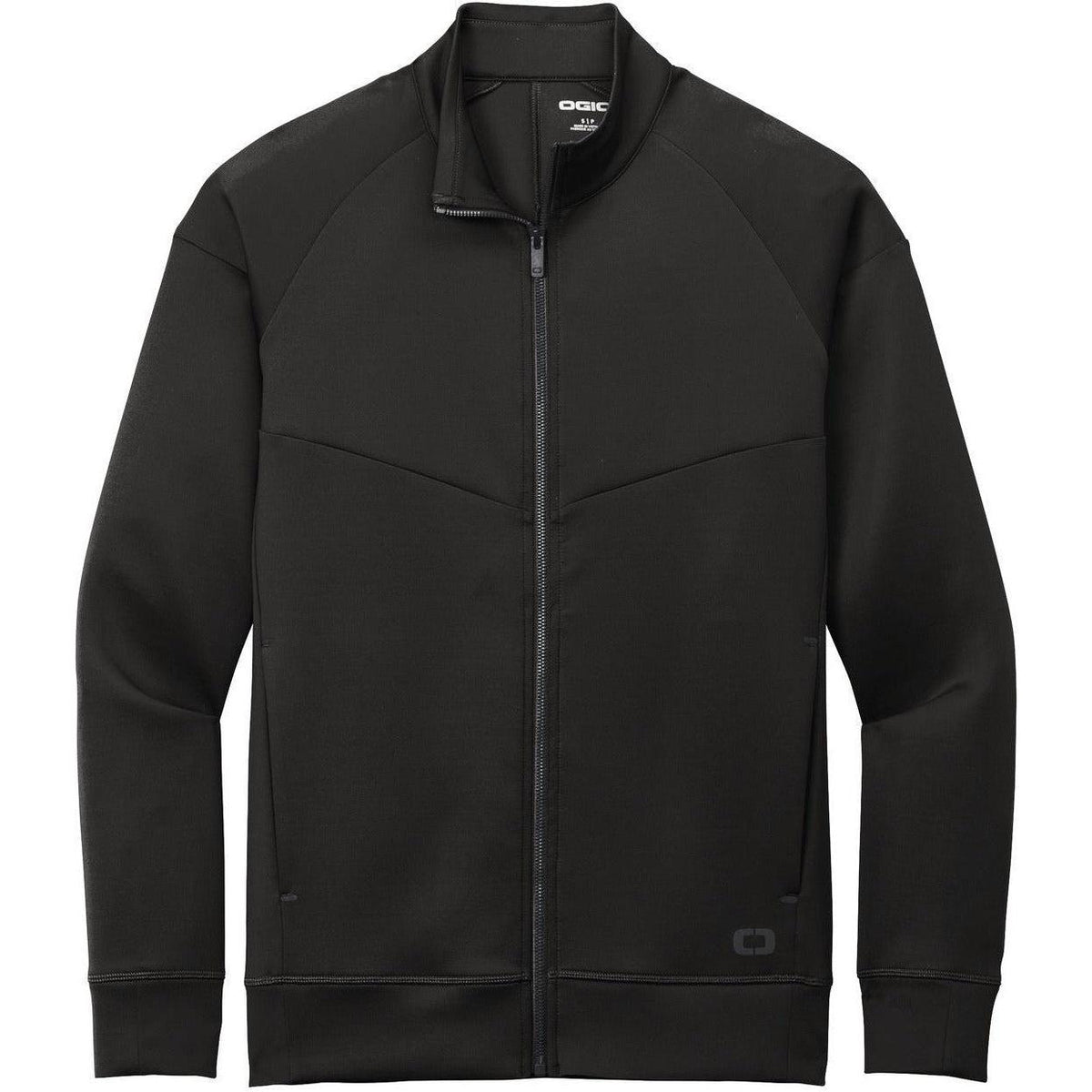 no-logo OGIO ENDURANCE Modern Performance Full-Zip-Full Zips-OGIO-Blacktop-S-Thread Logic