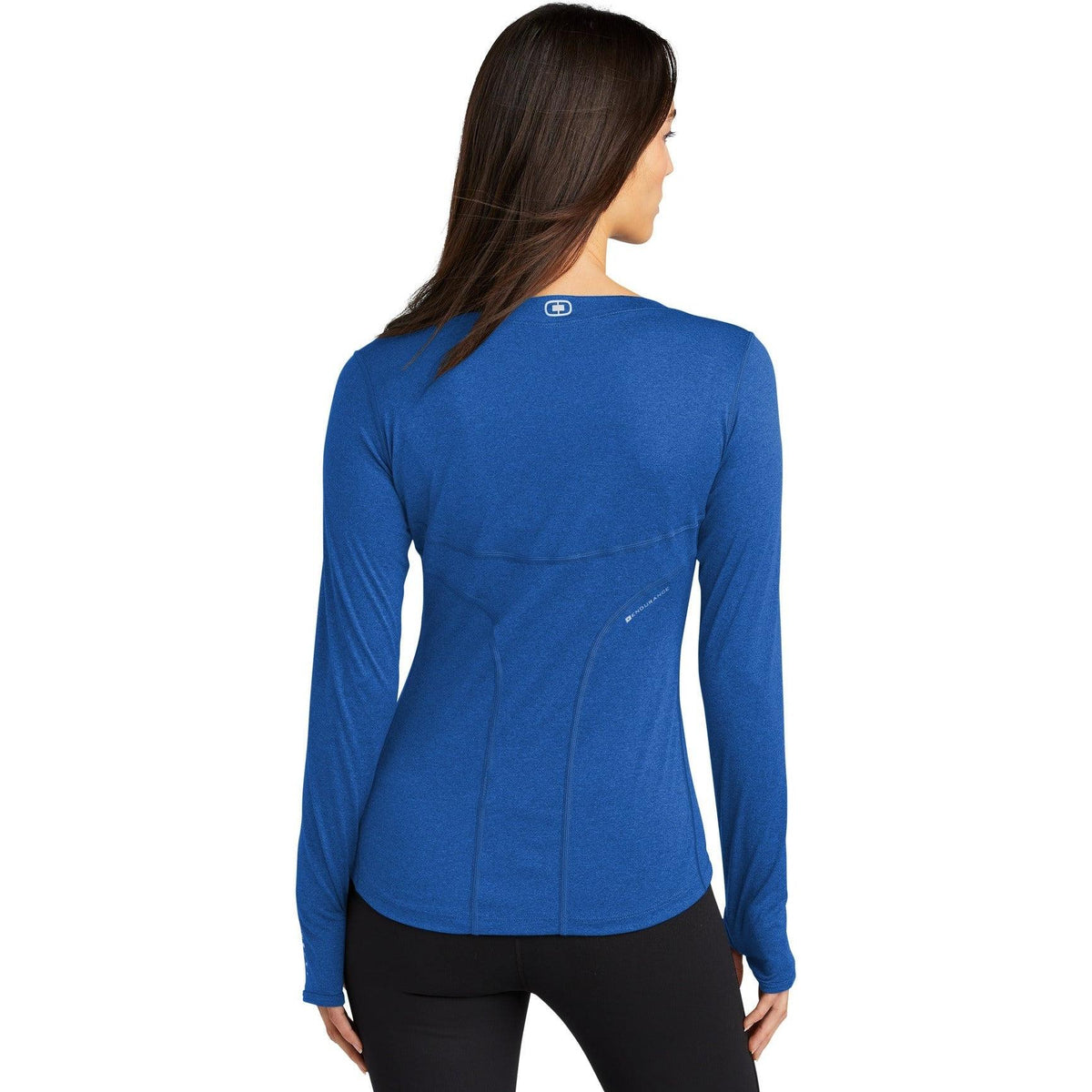 no-logo OGIO Endurance Ladies Long Sleeve Pulse Crew-Regular-OGIO-Thread Logic