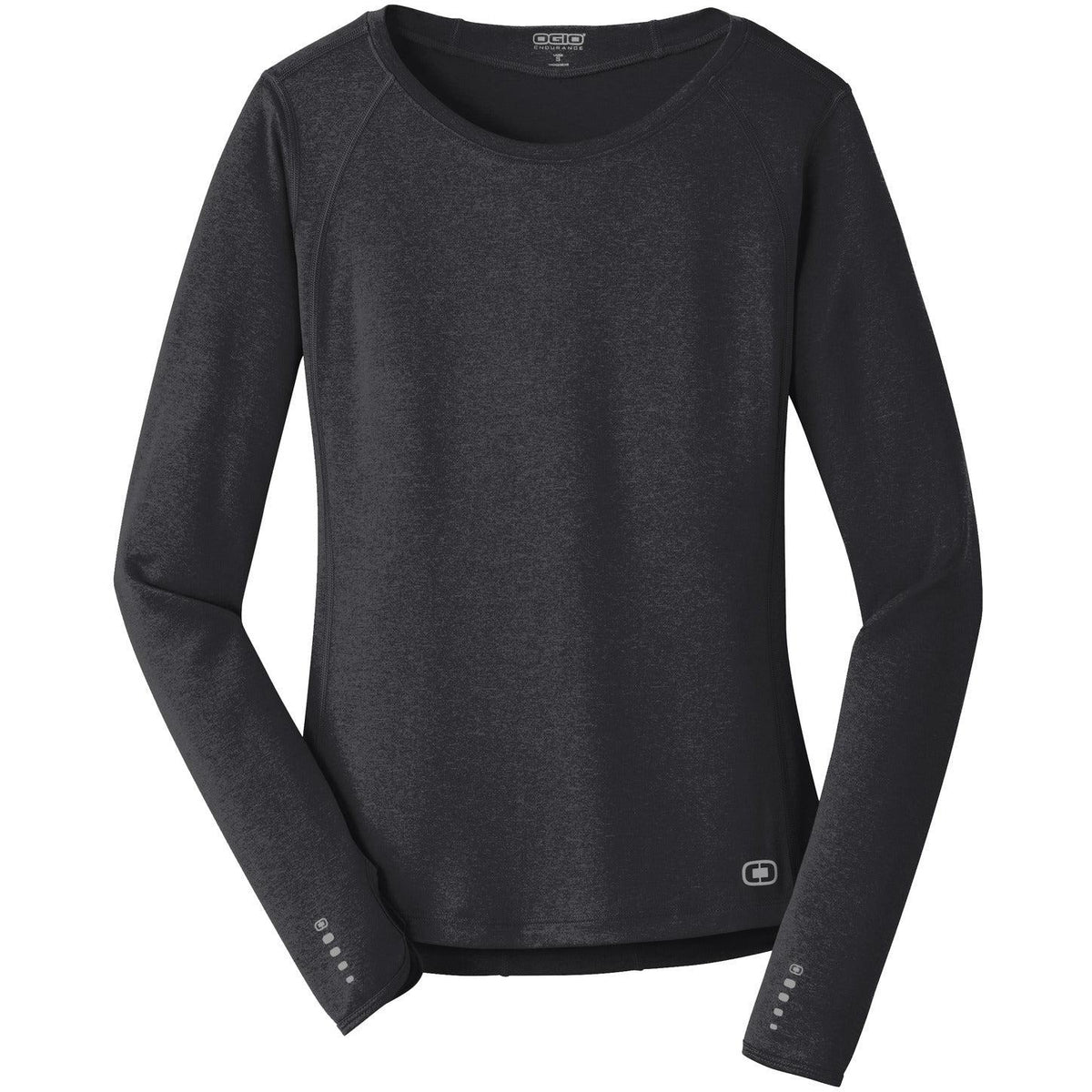 logo-left OGIO Endurance Ladies Long Sleeve Pulse Crew