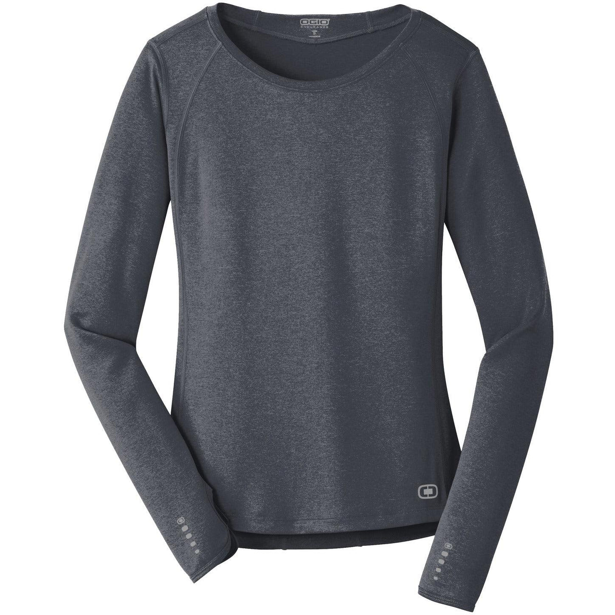 logo-left OGIO Endurance Ladies Long Sleeve Pulse Crew