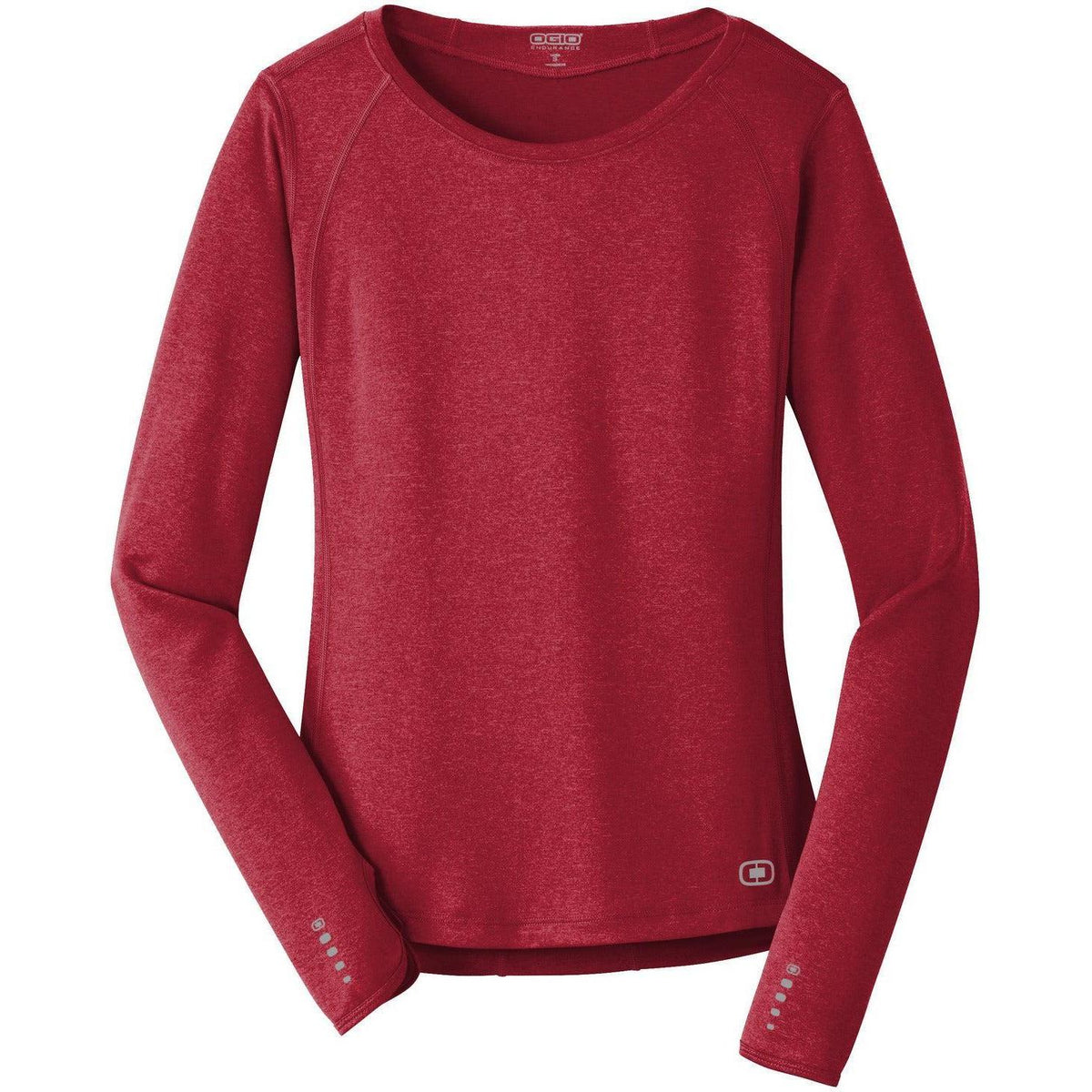 logo-left OGIO Endurance Ladies Long Sleeve Pulse Crew