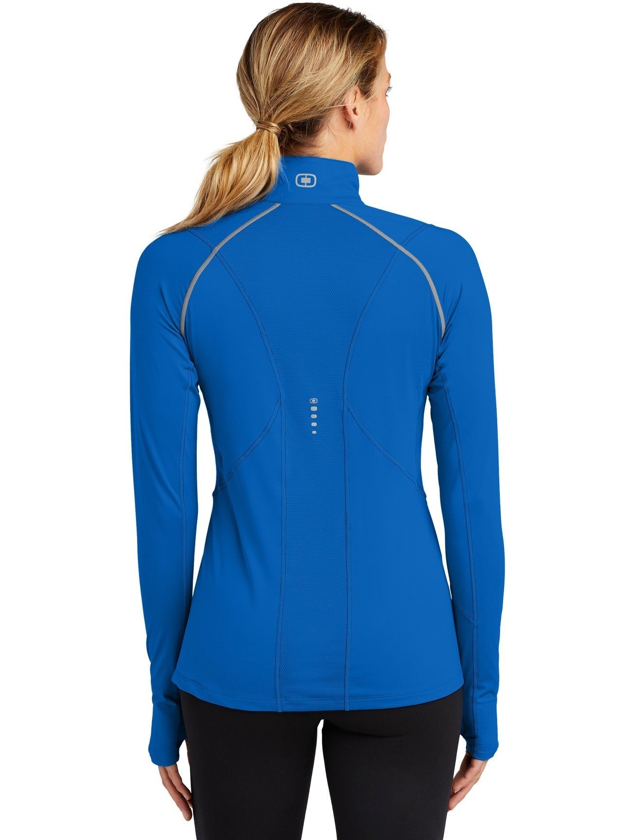 no-logo OGIO Endurance Ladies Nexus 1/4-Zip Pullover-Regular-OGIO-Thread Logic