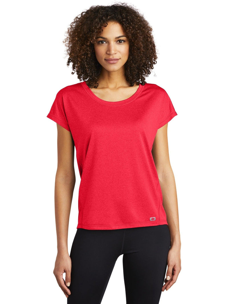 no-logo OGIO Endurance Ladies Pulse Dolman Tee-Regular-OGIO-Thread Logic