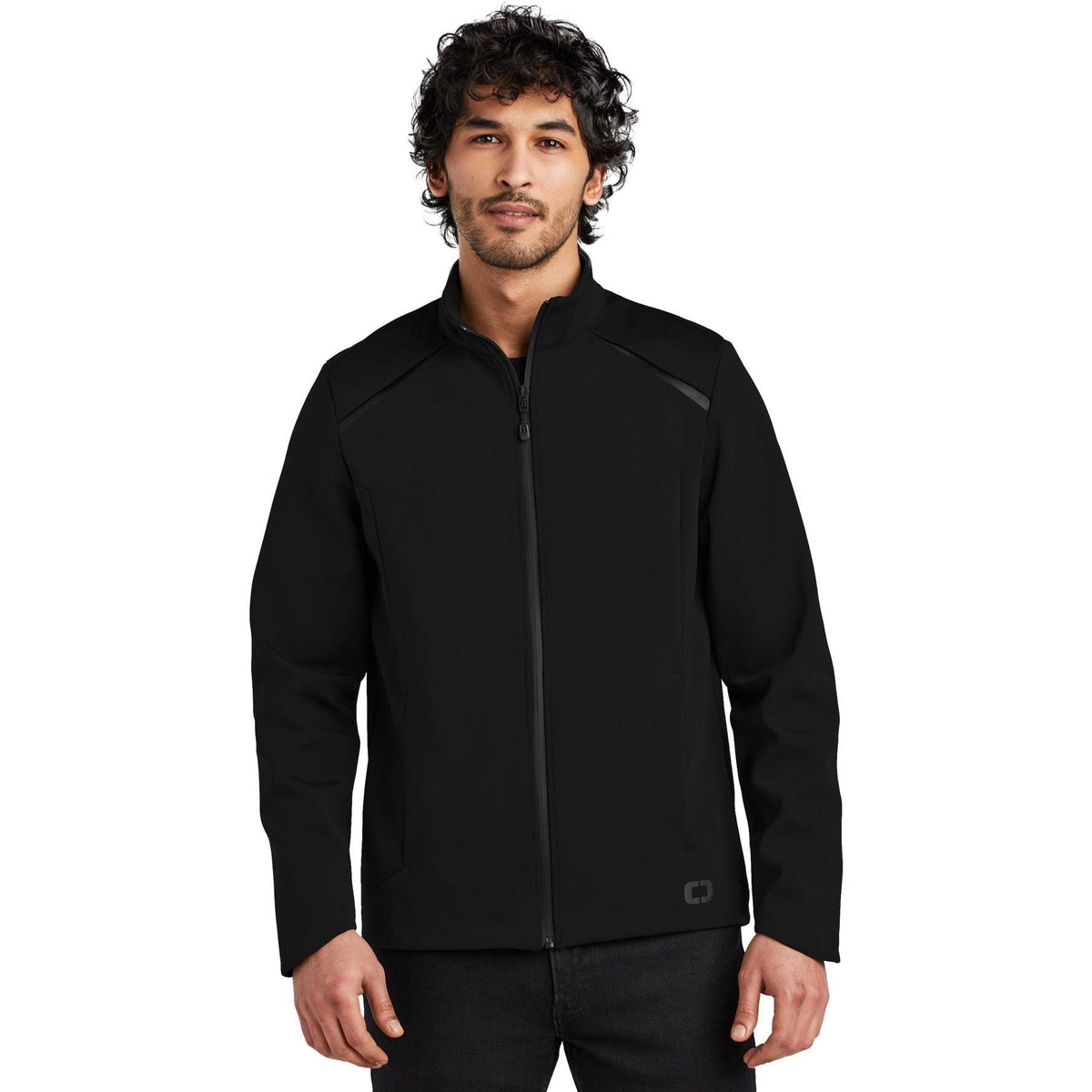 no-logo OGIO Exaction Soft Shell Jacket-Active-OGIO-Thread Logic
