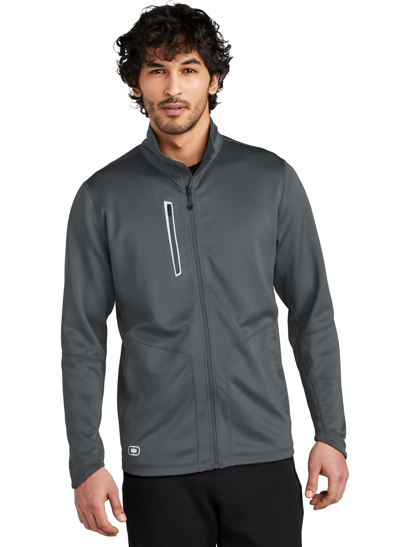 no-logo OGIO Fulcrum Full-Zip-Regular-OGIO-Thread Logic