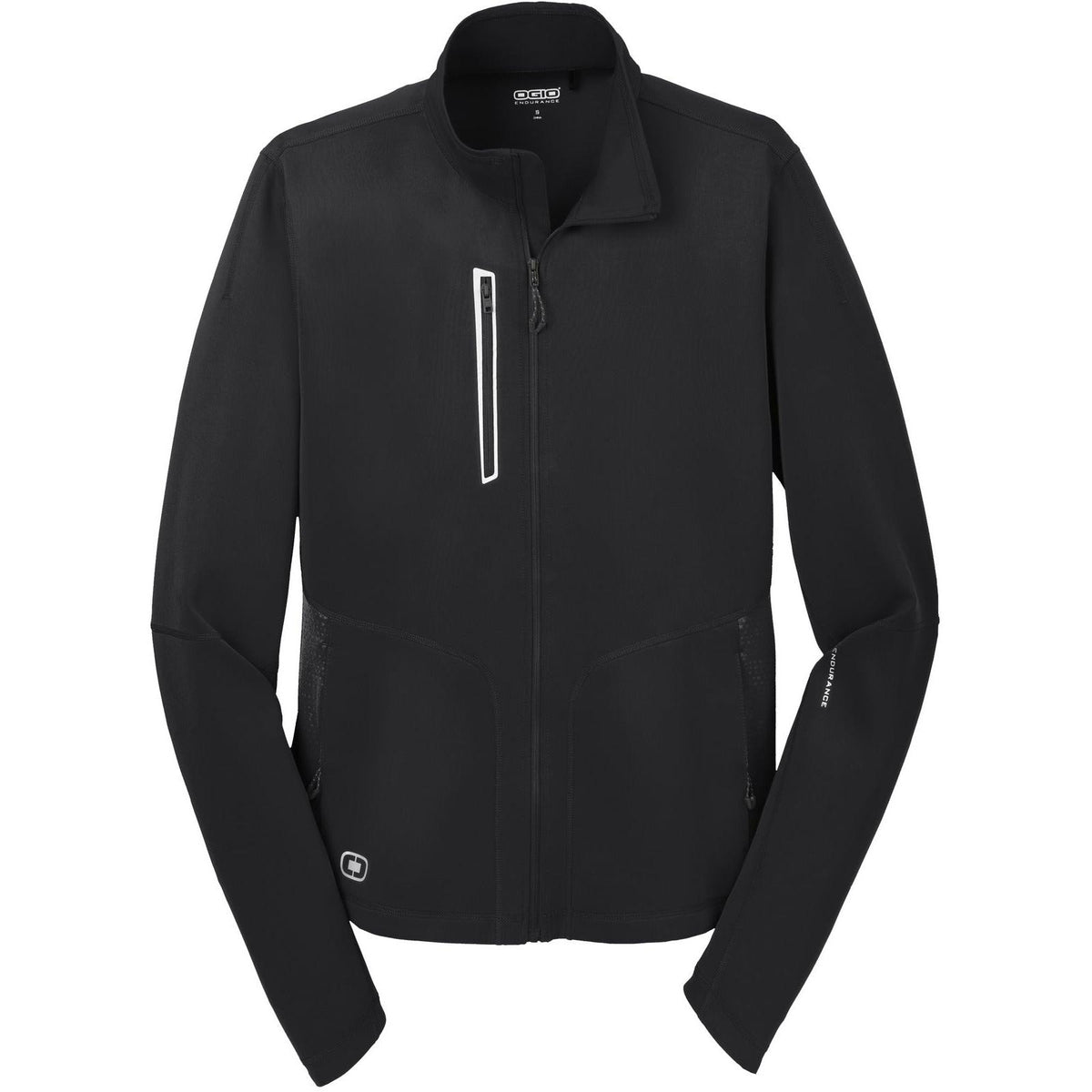 no-logo OGIO Fulcrum Full-Zip-Full Zips-OGIO-Blacktop-XS-Thread Logic