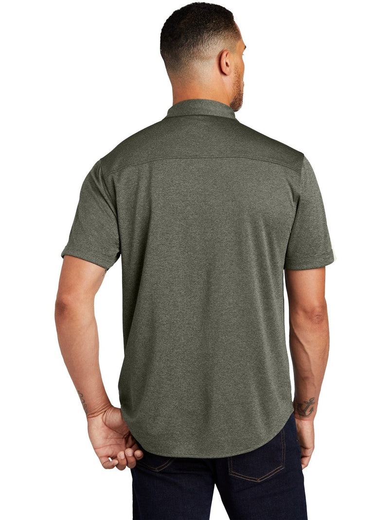 no-logo OGIO Gravitate Full-Button Polo-Regular-OGIO-Thread Logic