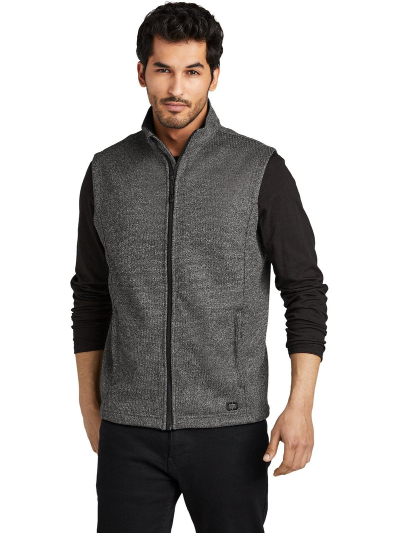 no-logo OGIO Grit Fleece Vest-Regular-OGIO-Thread Logic