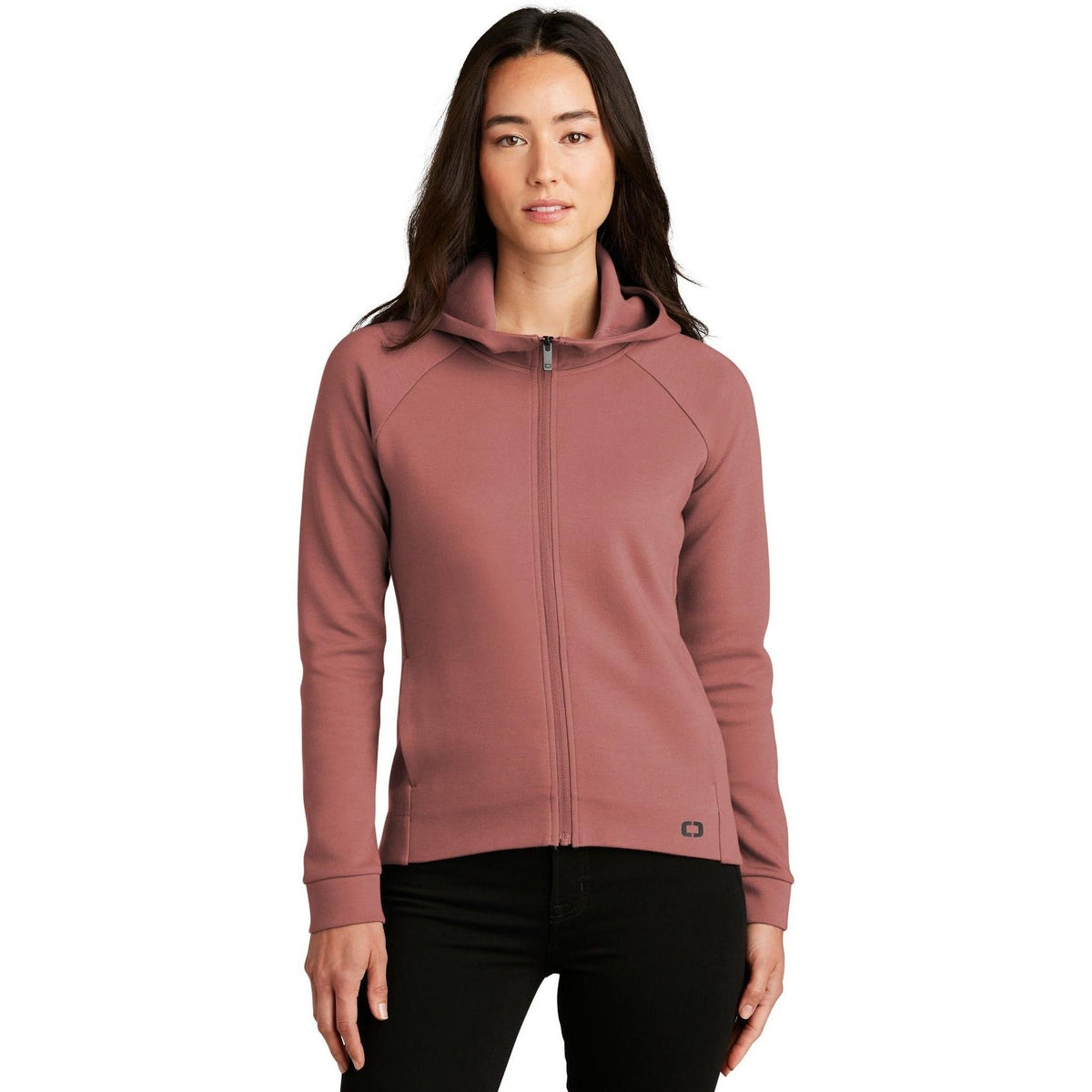 no-logo OGIO Ladies Bolt Full-Zip Hoodie-Regular-OGIO-Thread Logic