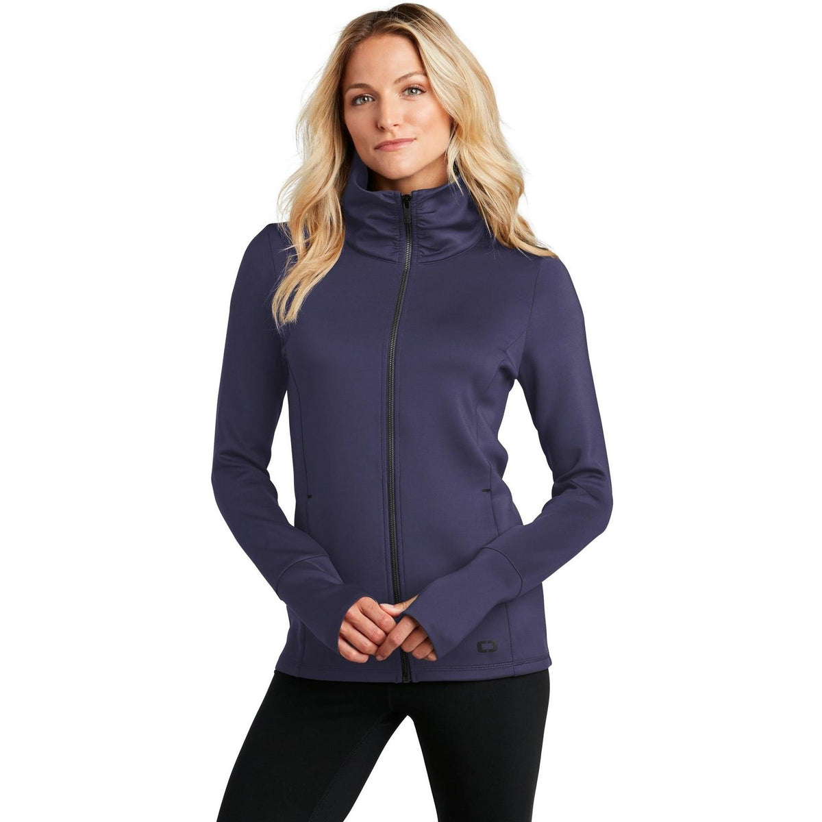 no-logo OGIO Women's Endurance Modern Performance Full-Zip-Full Zips-OGIO-Thread Logic