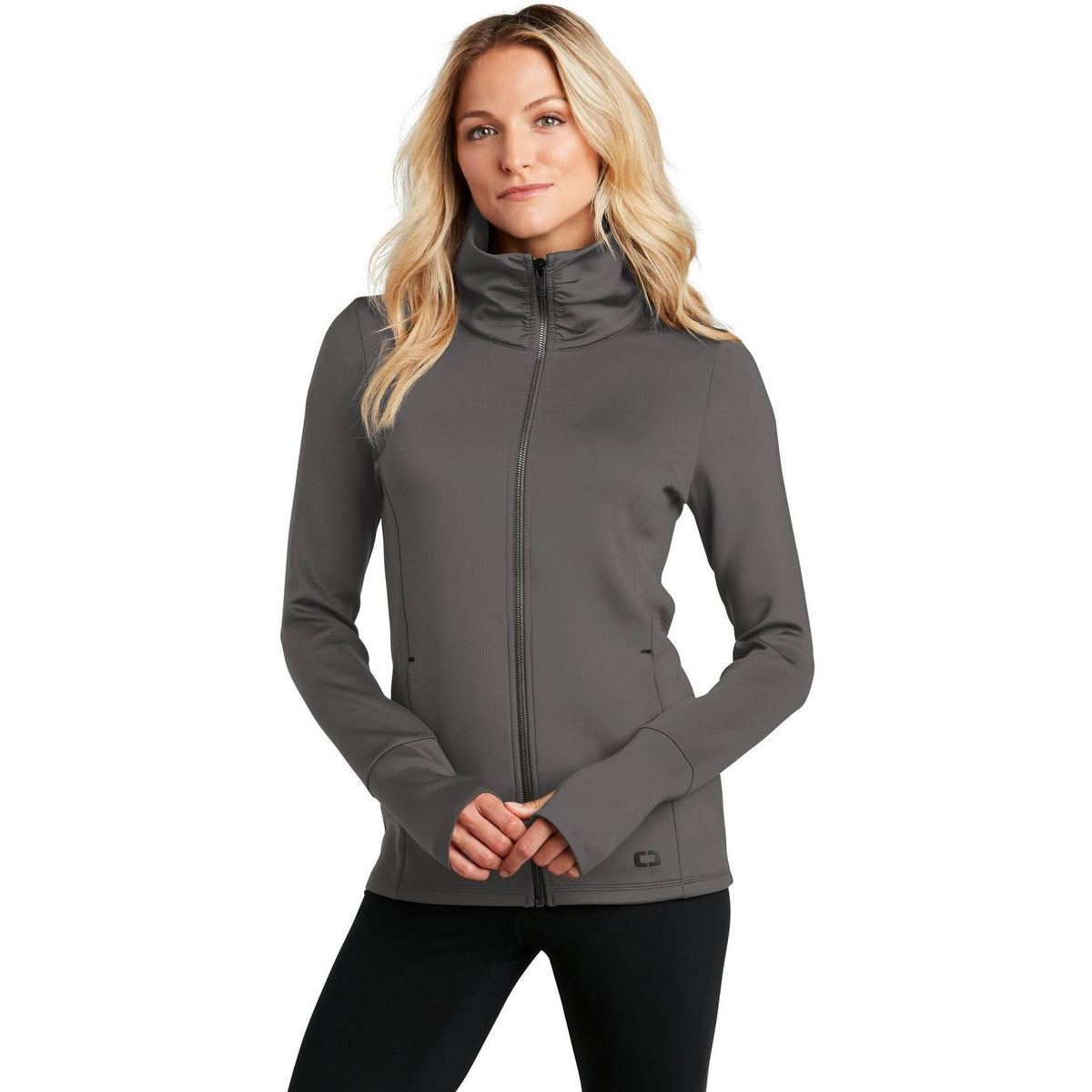 no-logo OGIO Women's Endurance Modern Performance Full-Zip-Full Zips-OGIO-Thread Logic