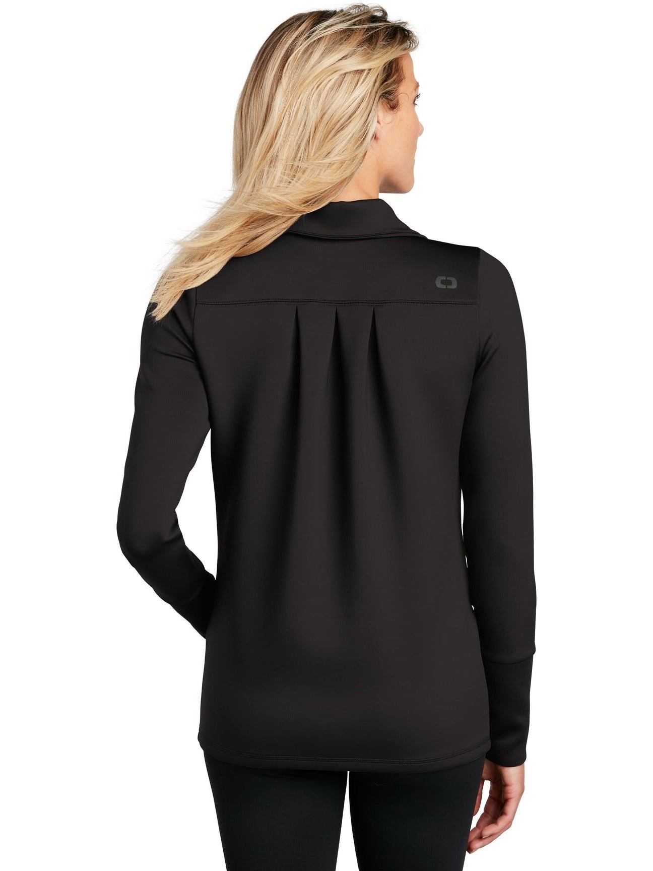 no-logo OGIO Ladies Endurance Modern Performance Full-Zip-Regular-OGIO-Thread Logic